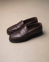 Berwick French Loafer – Dark Brown
